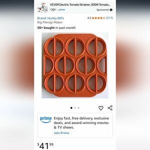 Hunky Bill's Big Pierogi Maker